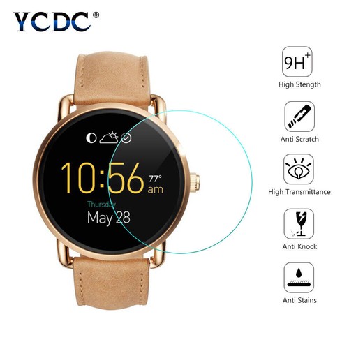 9H Screen Protector Smart 23-46mm Tempered Glass 0.3mm For Citizen Ticwatch DW - Picture 29 of 35