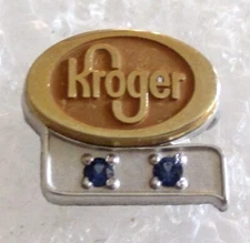 Vintage Kroger Supermarket Grocery Store Company Employee Service Award Pin