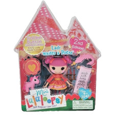 Mini Lalaloopsy LADY WRITES A POEM 2nd Edition 2011 Series 5  NIP/Retired