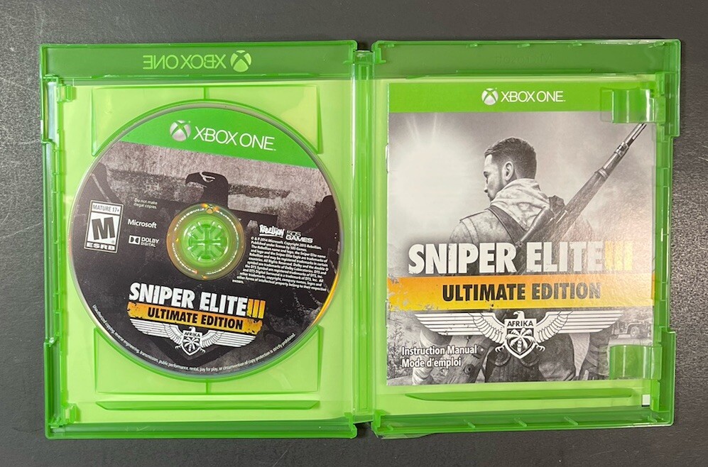 Sniper Elite III [ Ultimate Edition ] (XBOX ONE) USED | eBay