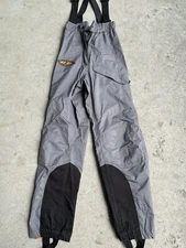 Harley Davidson  Snowmobile Bib Motorcycle Overall Pants XS Gray