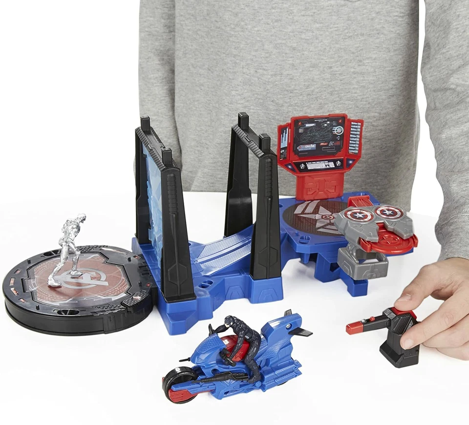 Marvel Avengers Age of Ultron Avengers HQ 2015 Capitán América Torre de Defensa Nuevo Foto 3 de 4