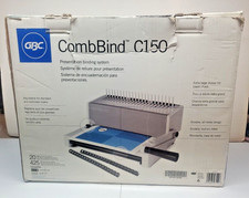 GBC CombBind C150 binding machine (+binding s...