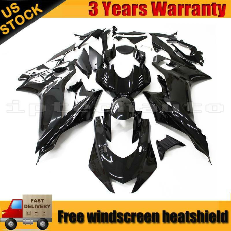 Glossy Black Fairing Kit For Yamaha YZF R6 2017-2020 2018 2019 Bodywork Molding