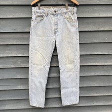 Levis 505 Orange Tab vintage high waisted jeans 33