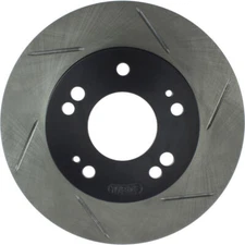 Disc Brake Rotor-Sport Slotted Front Left Stoptech 126.46042SL
