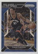 2016-17 Panini Prizm Go Hard or Go Home Blue Wave Prizm /99 DeMar DeRozan #22