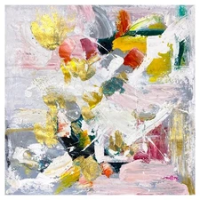 Mani Original Acrylic Painting on Canvas Hand Signed Art