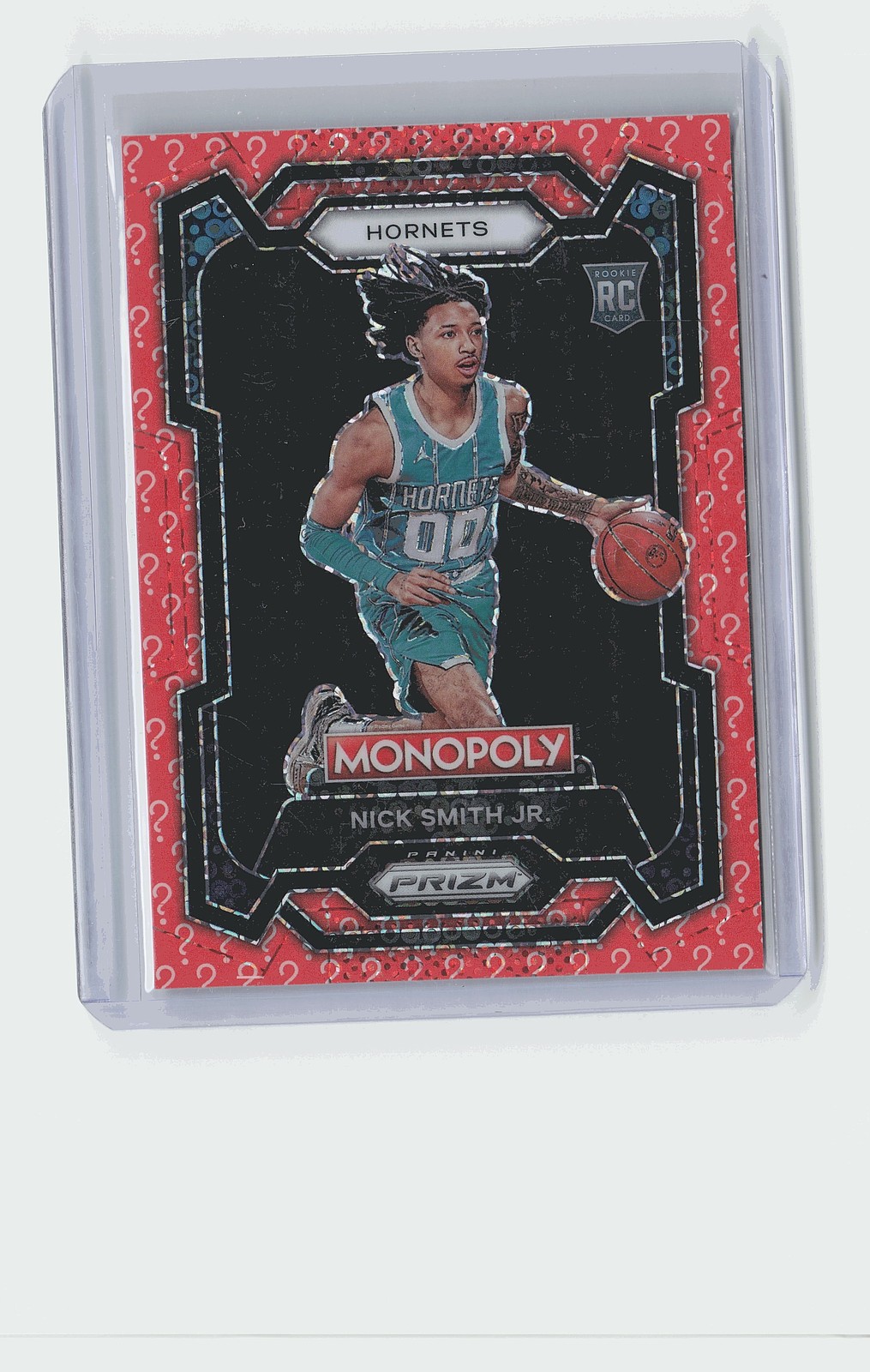 2023-24 Panini Prizm Monopoly #14 Nick Smith Jr. Question Mark /25 RC Rookie SSP
