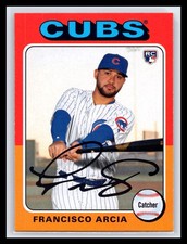 2019 Topps Archives #117 Francisco Arcia Rookie Card RC Chicago Cubs. rookie card picture