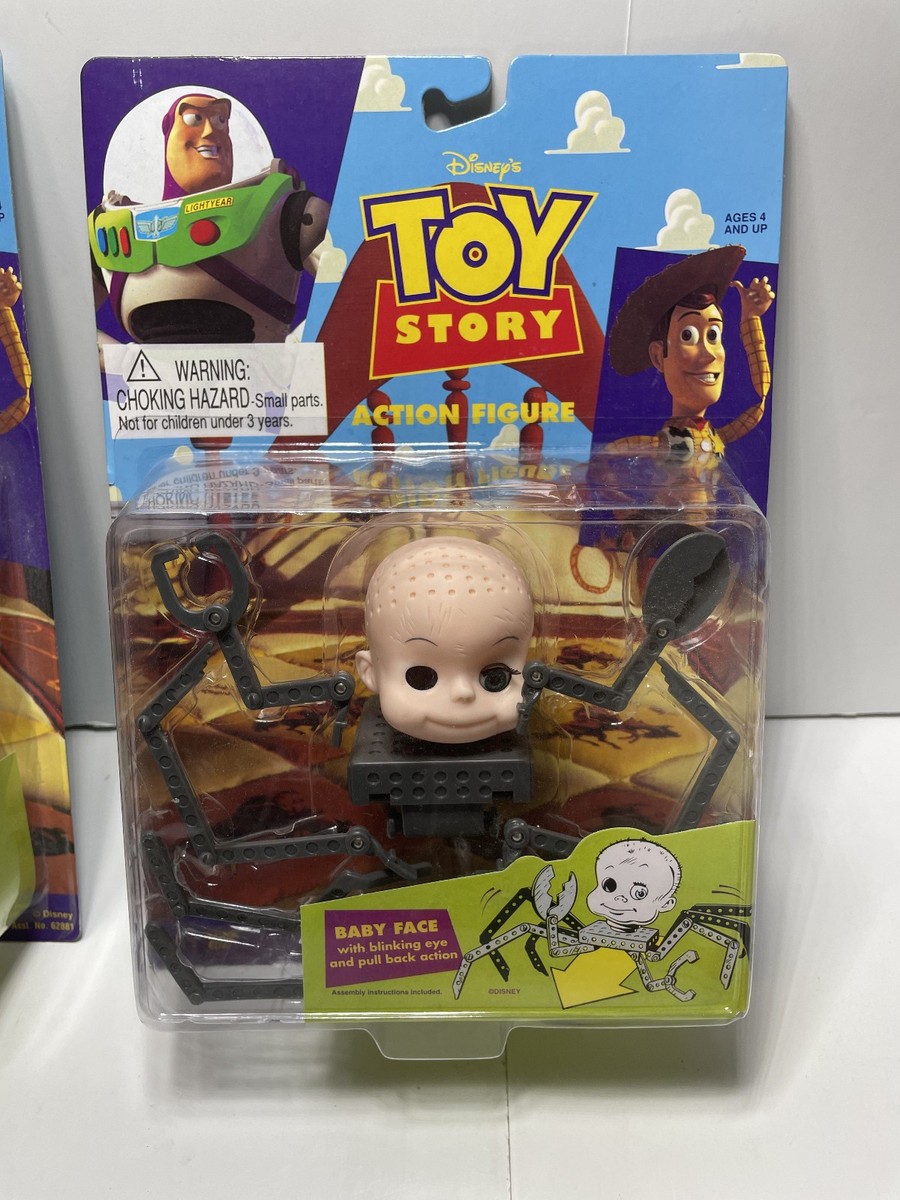 Toy Story 未開封 Baby Face Action Figure Disney Toy Story Baby Face Action Figure Thinkway Toys Pixar 1995