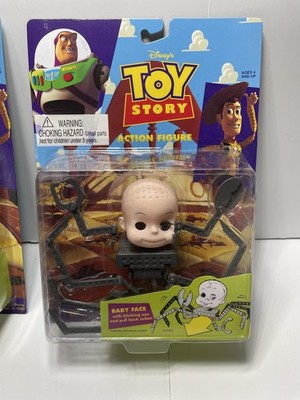 Disney Toy Story Baby Face Action Figure Thinkway Toys Pixar 1995