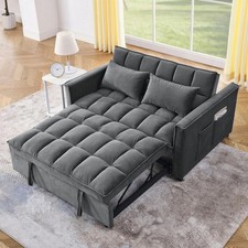 3 in 1 Convertible Sleeper Sofa Bed Futon Couch for Living Room Pull Out