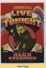 2023-24 Upper Deck Credentials Live Tonight Alex Ovechkin #LT-13 READ 04zi