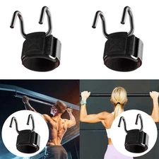 Weightlifting Hook Deadlift Strap Grip Accessories with Padded Non Slip