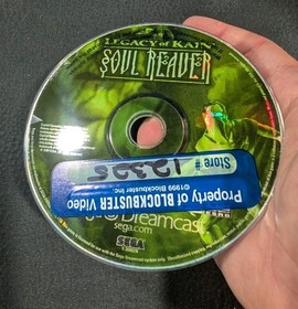 Legacy of Kain: Soul Reaver (Sega Dreamcast, 2000) TESTED DISC ONLY