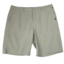 Quiksilver Amphibian Hybrid Boardshorts Men Size 40 Khaki Tan Gorpcore Coastal