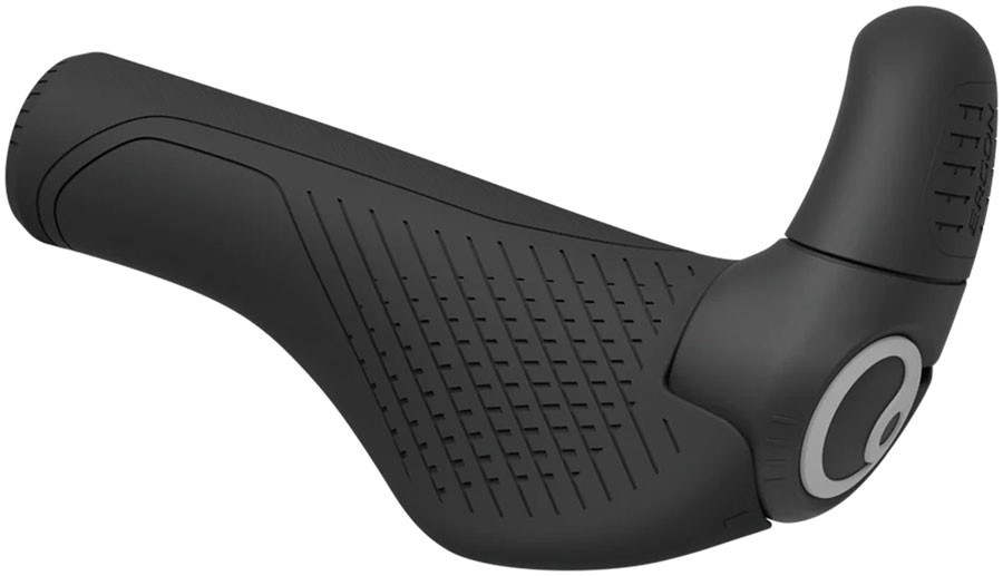Ergon GS2 Evo Lock-On Bike Grips - Ergonomic Rubberized Bar Ends, Made in