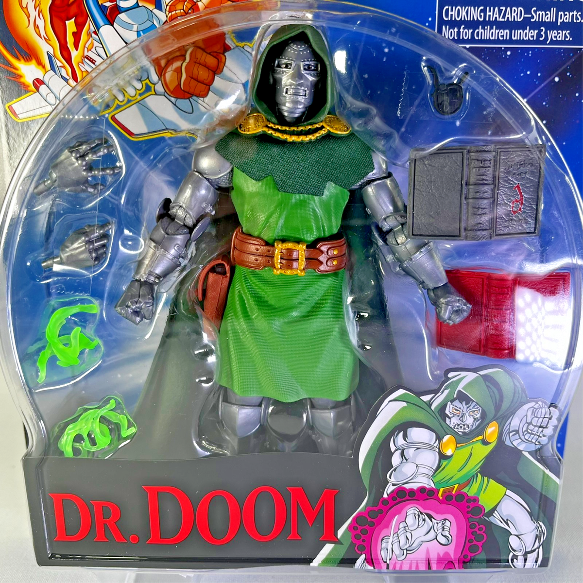 Marvel Legends Series Dr. Doom Retro | Marvel Comics Fantastic 4