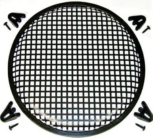 2X 15" Subwoofer Metal Mesh Cover Waffle Speaker Grill Protect Guard Car Audio - Picture 5 of 6
