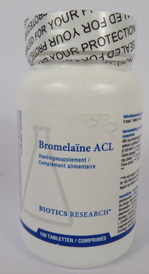 BIOTICS RESEARCH - BROMELAIN ACL 100 TABLETTEN 11/2026