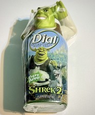 Vintage 2004 Dial Shrek 2 Ogre Apple Antibacterial Hand Soap 11.25oz Sealed