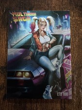 METAL CARD LIMITED 100 Multiverse Saga Back To The Future Harley Quinn Cosplay