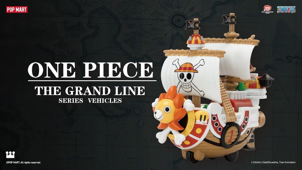 正規品POP MART ONE PIECE THE GRAND LINE 12入 One Piece - The Grand Line Series Vehicles Blind box 100