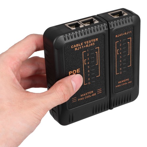 Network Cable Tester Ethernet Tool Electrical Wire Circuit Internet Lan - 第 9/12 張圖片