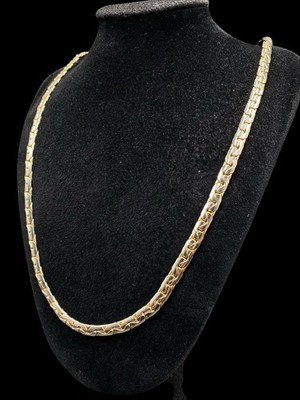 Accessocraft N.Y.C. Halskette signiert goldfarben