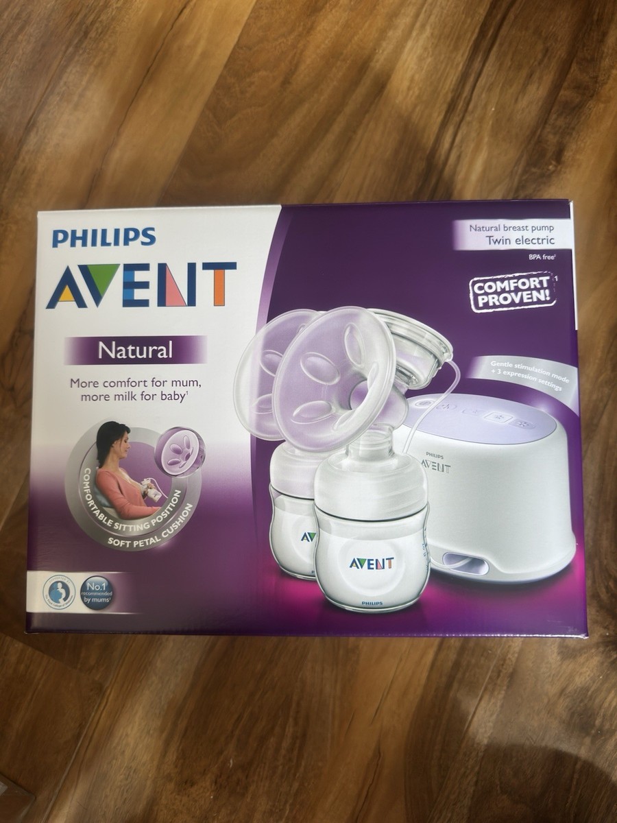 PHILIPS AVENT TWIN ELECTRIC BREAST PUMP MODEL SCF334/02 RRP: £280
