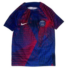 Youth Kids Nike Dri Fit 2022/23 Paris Saint-Germain Pre-Match Jersey Small
