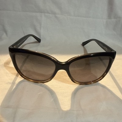 MAUI JIM Starfish Polarized Sunglasses Black Tortoise Gray 744-02T Women