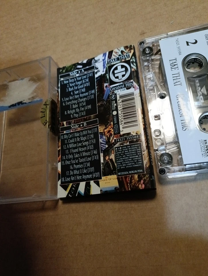 Take That- Greatest Hits. Cassette EX/VG+ - Image 3 of 4