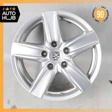Porsche Cayenne 958 8 X 18 18 Wheel Rim Silver 7p5601025d Oem