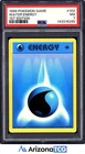 Pokemon 1999 Water Energy 102/102 1st Edition Base Set PSA 7