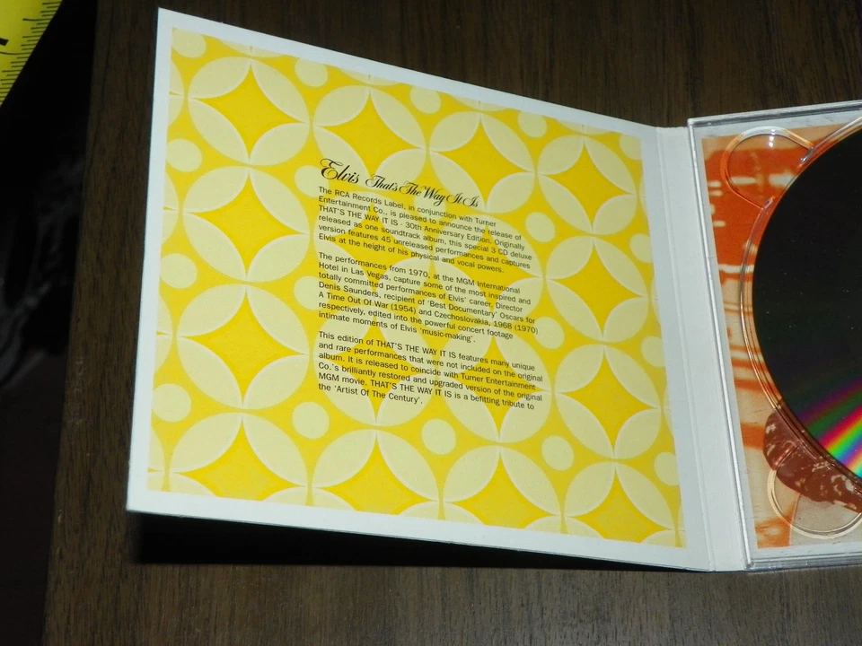 ELVIS PRESLEY - THAT'S THE WAY IT IS CD-PROMO SAMPLER *VERY RARE* - Image 3 of 4