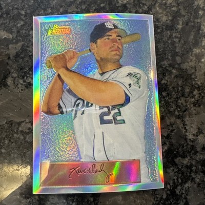 2002 Bowman Heritage Chrome Refractors /350 Xavier Nady #109BHC