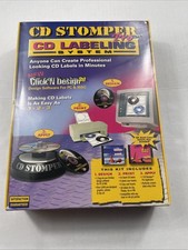 CD Stomper Pro Labeling System -CD Label Design  Applicator Kit - PC or Mac NEW