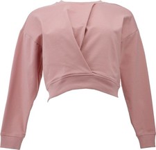 Bishop  Young Cozy Knot Front Sweatshirt Blush 2X NWOT 1016 