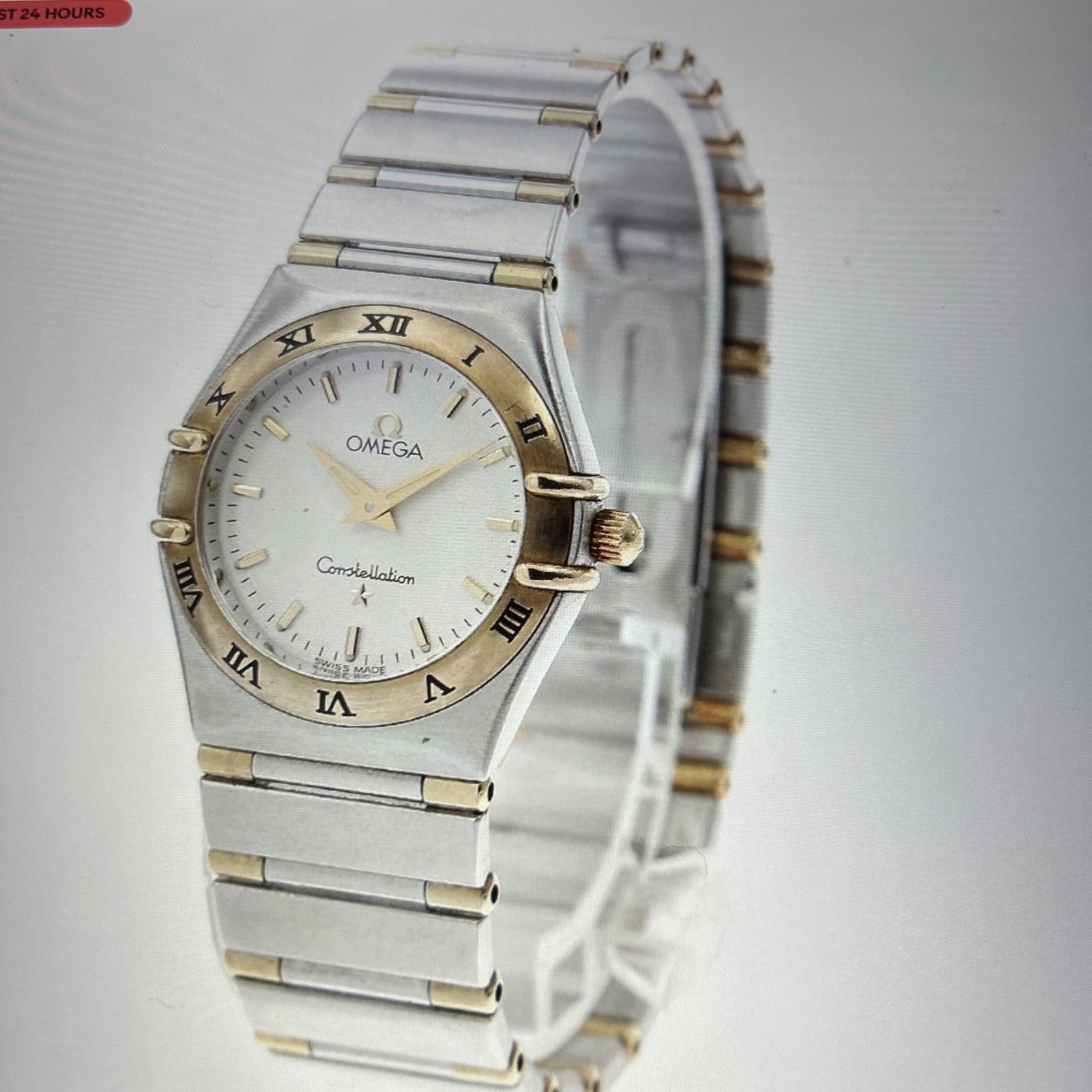 OMEGA Constellation Watch  gold and case steel and 18 carat gold bracelet image 5