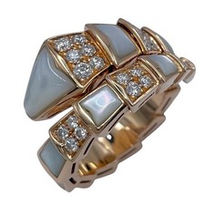 BVLGARI Serpenti Ring Diamond 750 US 5-3/4 P0050355