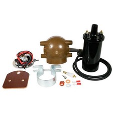 Ignition And Coil Conversion Kit 6 Volt Positive Ground Fits Ford 2n 8n 9n