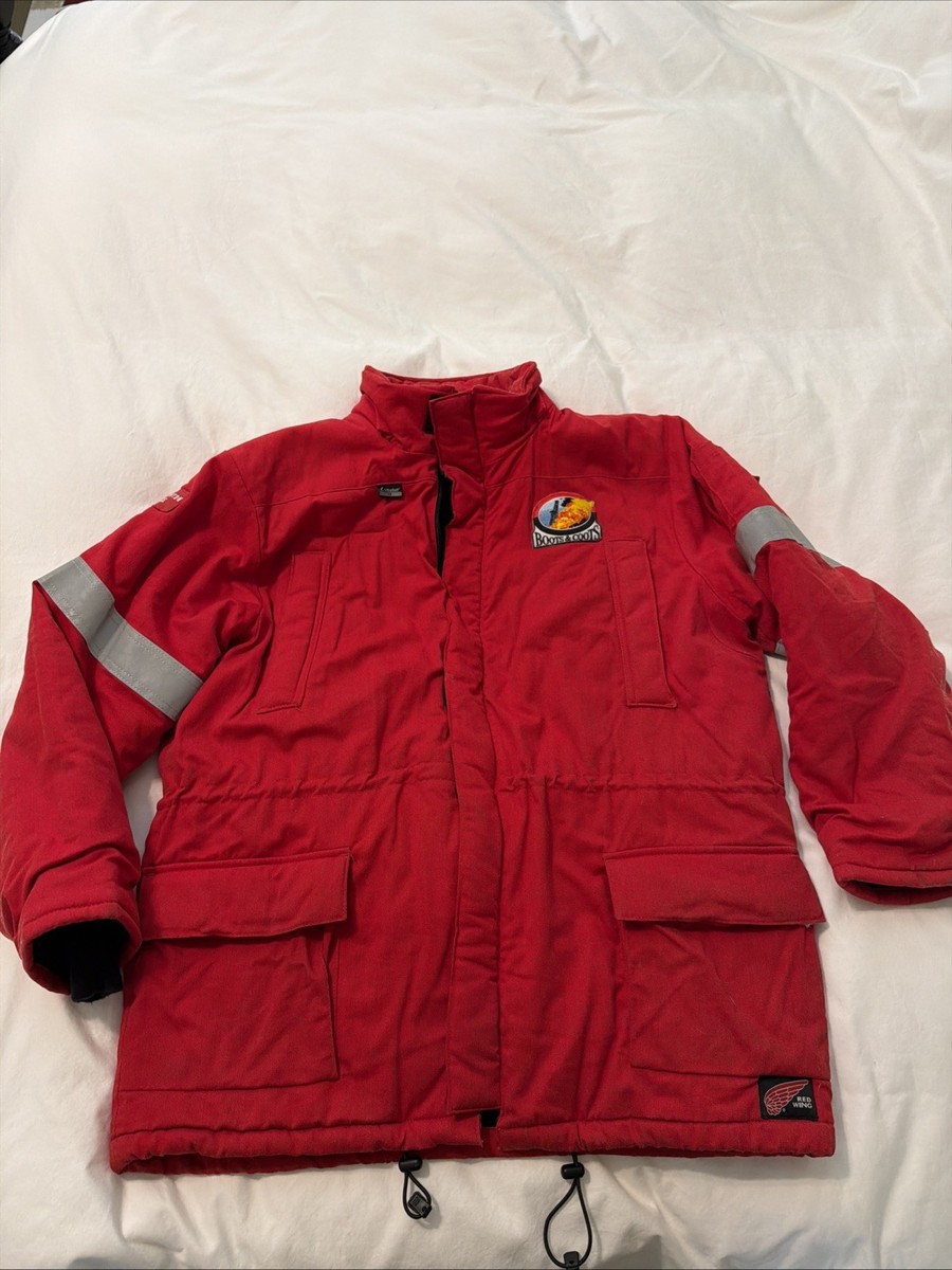 🔥 Boots & Coots Red Wing FR Jacket & Bib Overalls Set Fire
