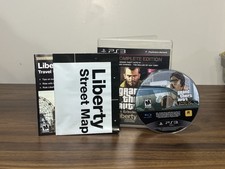 Grand Theft Auto IV The Complete Edition Sony PlayStation 3 Game Map Manual