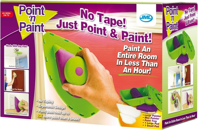 Point 'n Paint - As Seen on TV - Speedy Quick Home Painting System - DIY New