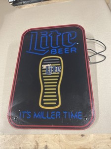 Miller Lite Led Beer Sign