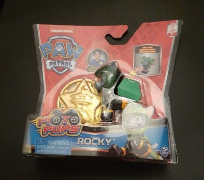 Spin Master Paw Patrol Moto Pups ROCKY-FIGUR NEU & OVP