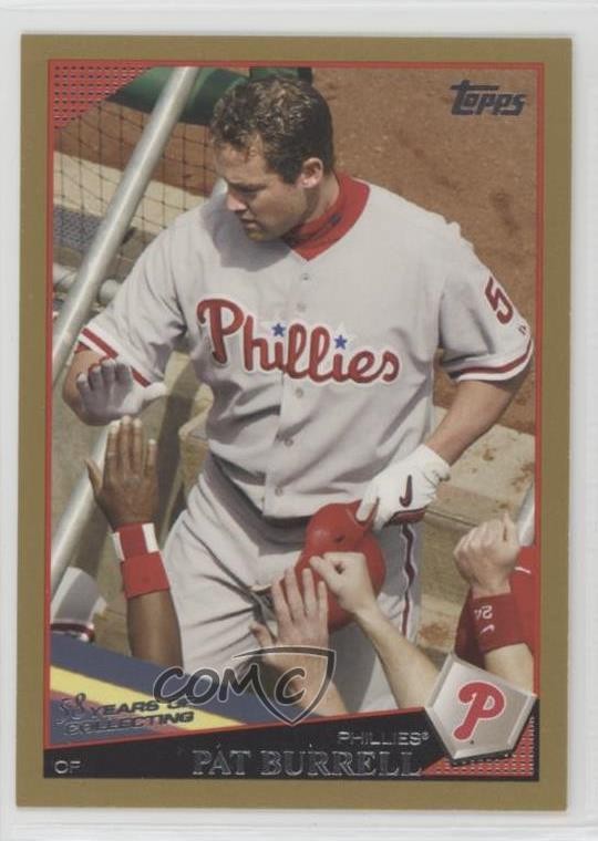 2009 Topps Gold 1055/2009 Pat Burrell #245 8u9