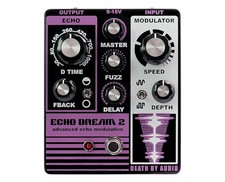 Death By Audio Echo Dream 2 Analog Delay w/ Fuzz Pedal